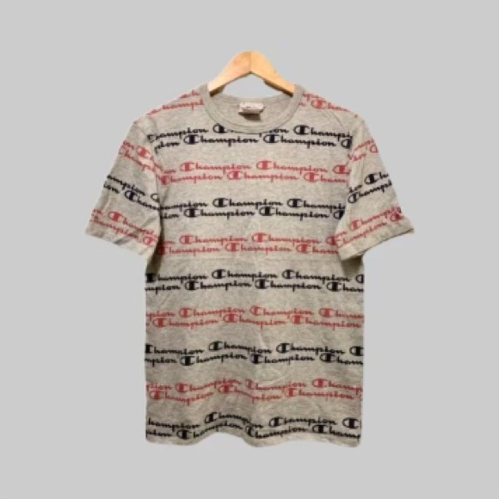 Champion’s Men Shirt, Medium Size, Printed, Cotton, Good Condition.